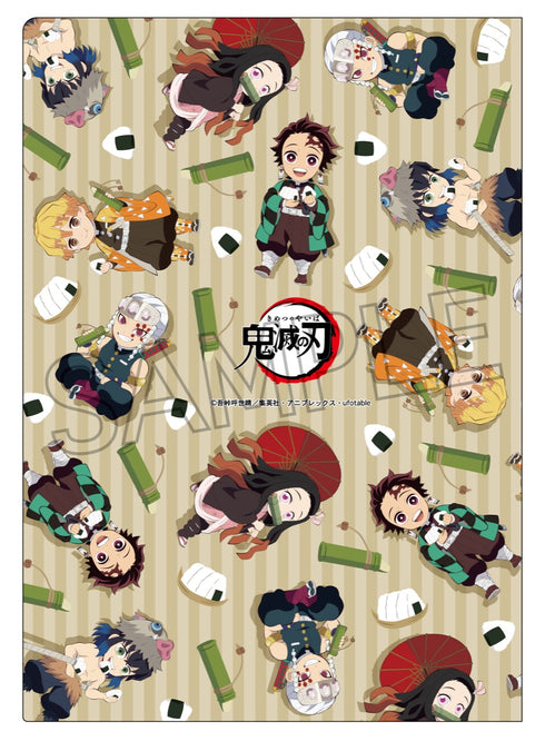 『鬼滅の刃』街道歩きシリーズ クリアファイルvol.2 D(集合柄)