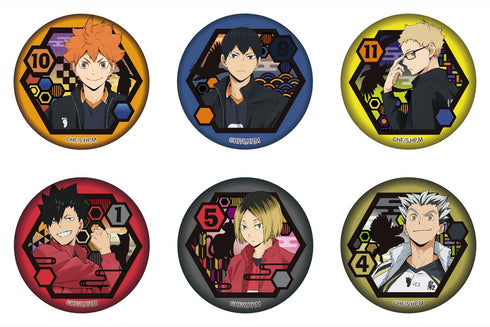 『ハイキュー!!』切り絵シリーズ 和紙缶バッジVol.2 BOX