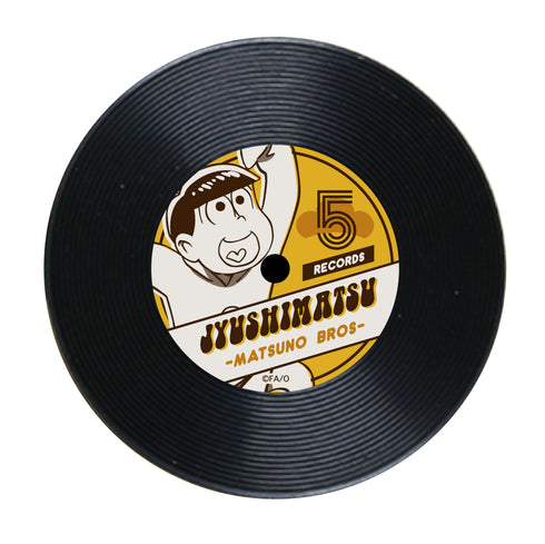 『おそ松さん』レコードコースター 十四松