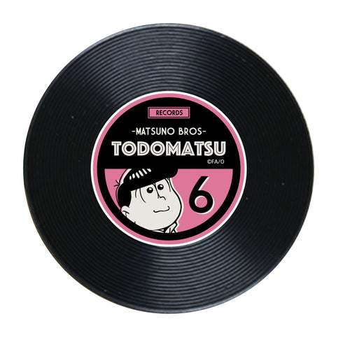 『おそ松さん』レコードコースター トド松