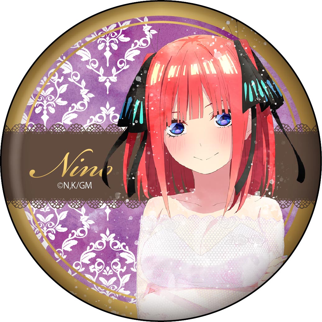 五等分の花嫁 缶バッジ 中野 二乃 - アニメグッズ