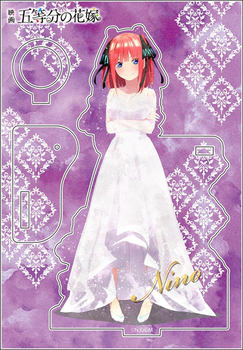 『映画 五等分の花嫁』ウェットカラーシリーズ アクリルペンスタンド 中野二乃