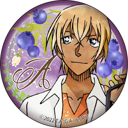 『名探偵コナン』ゼロの日常 ウェットカラーシリーズ 缶バッジ BOX