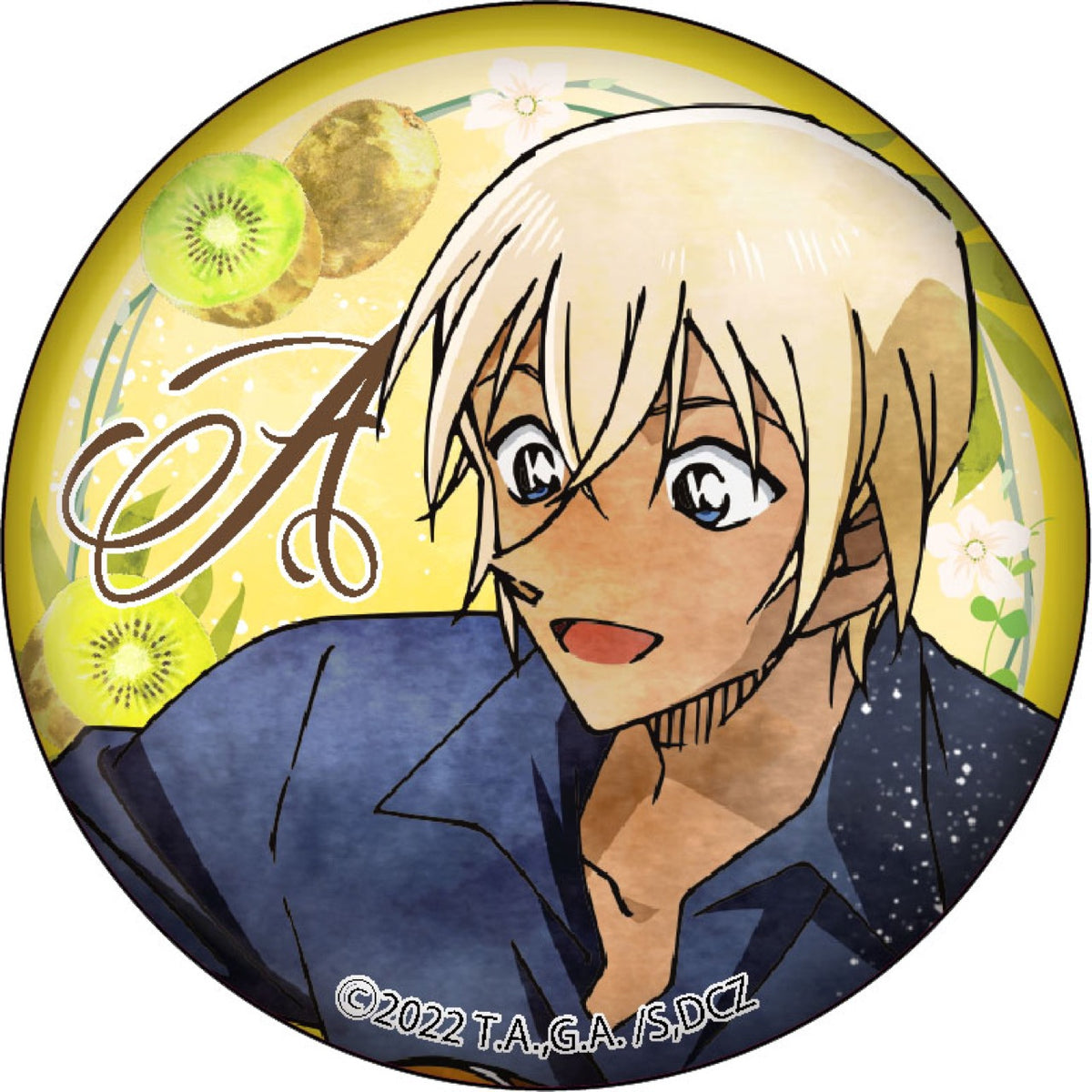 名探偵コナン』ゼロの日常 ウェットカラーシリーズ 缶バッジ BOX