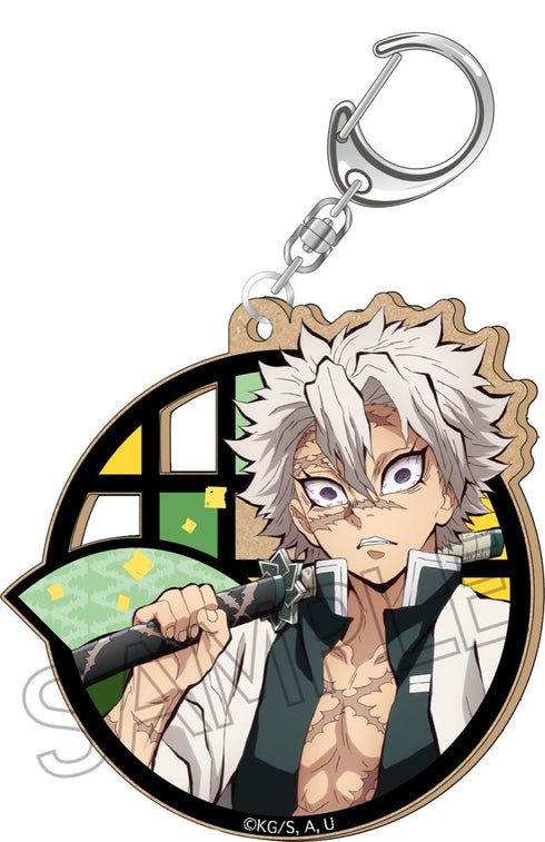 『鬼滅の刃』切り絵シリーズ MDFキーホルダー 不死川実弥