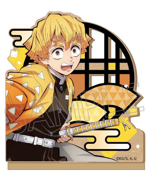 『鬼滅の刃』切り絵シリーズ MDFスタンド 我妻善逸