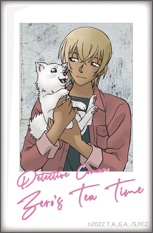 『名探偵コナン ゼロの日常』ライフスタイルシリーズ  スクエア缶バッジ BOX