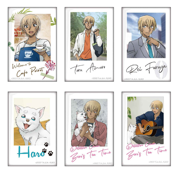 『名探偵コナン ゼロの日常』ライフスタイルシリーズ スクエア缶バッジ BOX