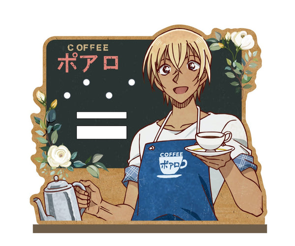 『名探偵コナン ゼロの日常』ヴィンテージシリーズ ウッドプレートスタンド 安室透