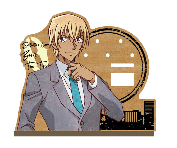 『名探偵コナン ゼロの日常』ヴィンテージシリーズ ウッドプレートスタンド 降谷零 (安室透)