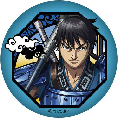 『キングダム』切り絵シリーズ 和紙缶バッジ BOX