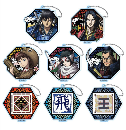 『キングダム』切り絵シリーズ アクリルキーチェーン BOX