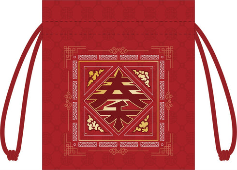 『キングダム』切り絵シリーズ サテン巾着 A 秦