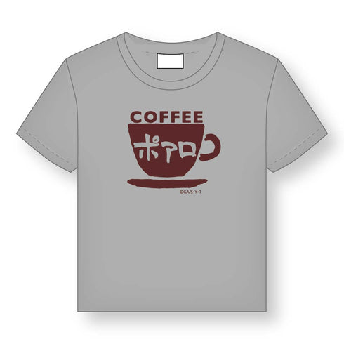 『名探偵コナン』喫茶ポアロシリーズ Tシャツ エプロンロゴ グレー