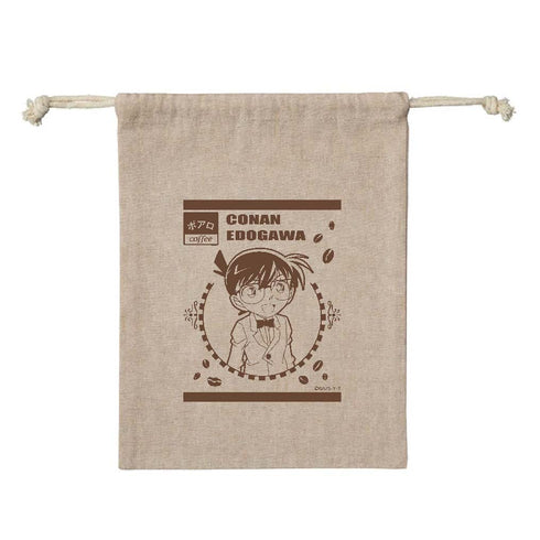 『名探偵コナン』喫茶ポアロシリーズ シャンブリック巾着 江戸川コナン