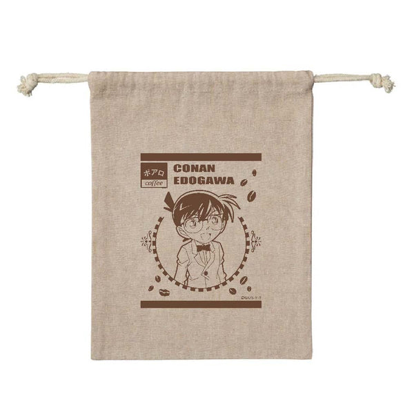 『名探偵コナン』喫茶ポアロシリーズ シャンブリック巾着 江戸川コナン