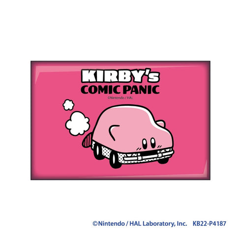 『カービィのコミック・パニック』スクエア缶バッジ ほおばりヘンケイ BOX