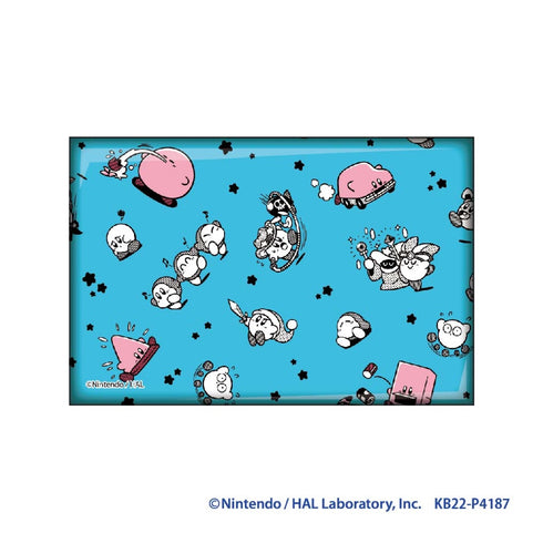 『カービィのコミック・パニック』スクエア缶バッジ ほおばりヘンケイ BOX