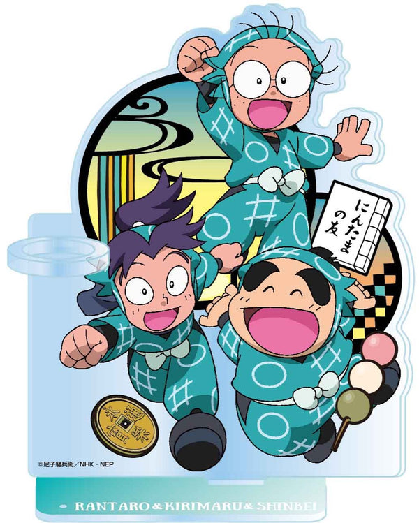 『忍たま乱太郎』切り絵シリーズ アクリルペンスタンド 乱太郎&きり丸&しんべヱ