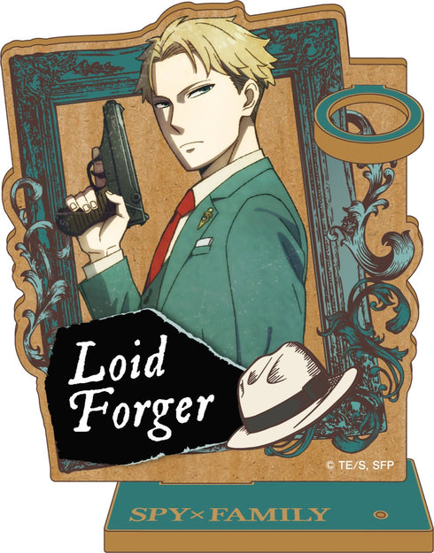 『SPY×FAMILY』ヴィンテージシリーズ ウッドプレートペンスタンド ロイド・フォージャー