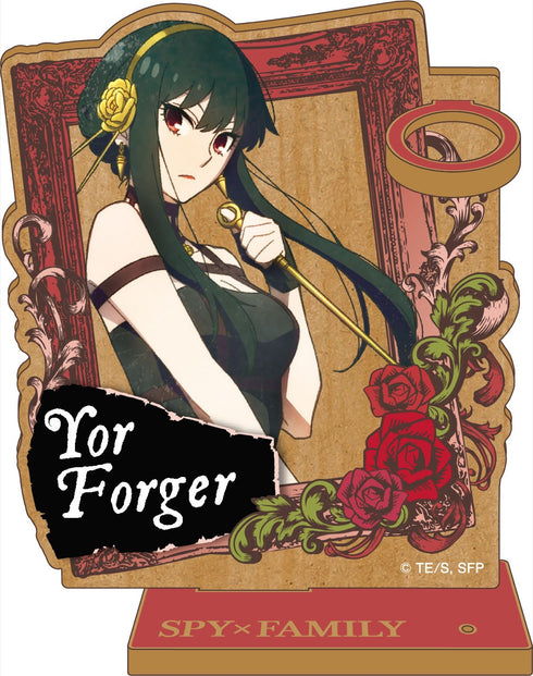『SPY×FAMILY』ヴィンテージシリーズ ウッドプレートペンスタンド ヨル・フォージャー