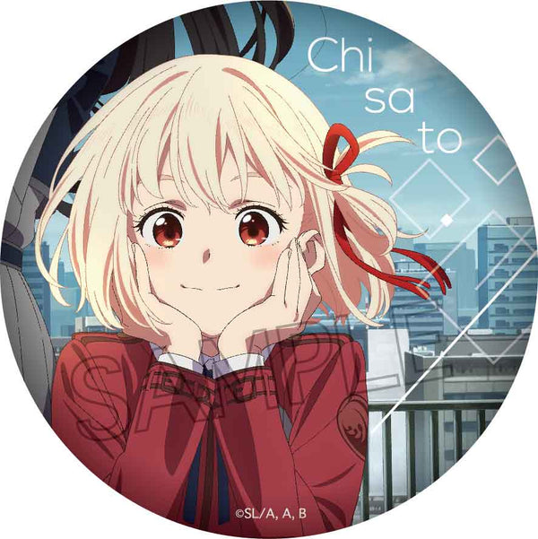 『リコリス・リコイル』和紙缶バッジ 錦木千束B