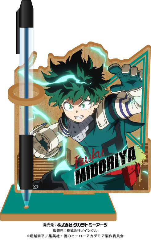 『僕のヒーローアカデミア』ウッドプレートペンスタンド ホークス