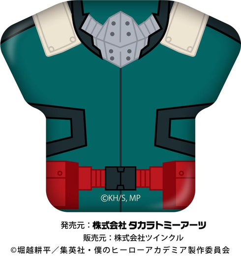『僕のヒーローアカデミア』Tシャツ缶バッジ 緑谷出久A