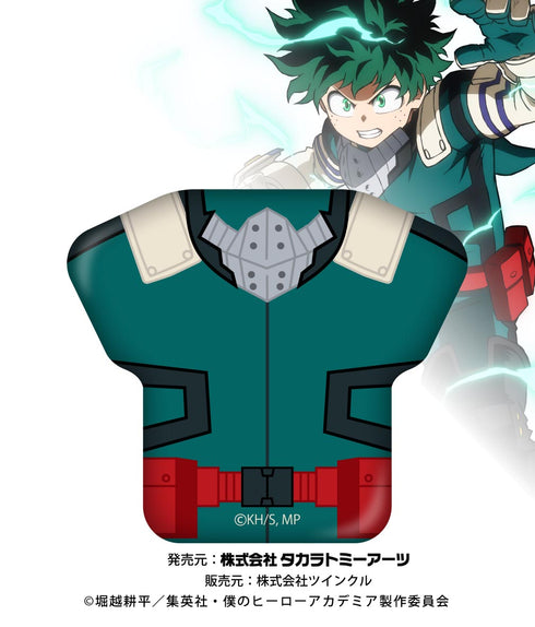 『僕のヒーローアカデミア』Tシャツ缶バッジ 緑谷出久A