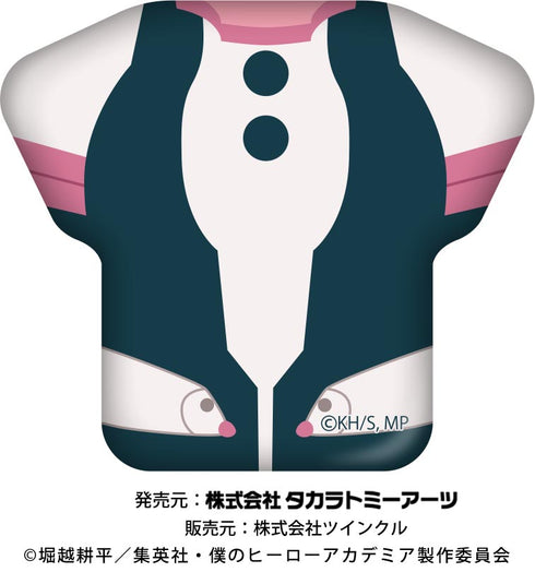 『僕のヒーローアカデミア』Tシャツ缶バッジ 麗日お茶子