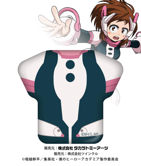 『僕のヒーローアカデミア』Tシャツ缶バッジ 麗日お茶子