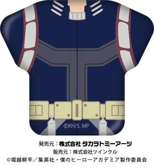 『僕のヒーローアカデミア』Tシャツ缶バッジ 轟焦凍