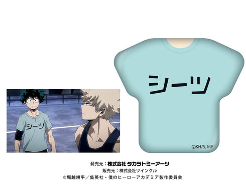 『僕のヒーローアカデミア』Tシャツ缶バッジ 緑谷出久B