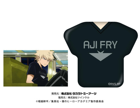 『僕のヒーローアカデミア』Tシャツ缶バッジ 爆豪勝己B