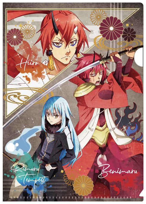 『転生したらスライムだった件』ヴィンテージシリーズ クリアファイル A