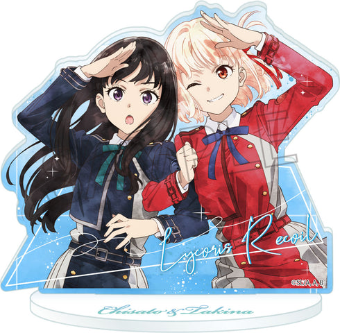 『リコリス・リコイル』ウェットカラーシリーズ アクリルスタンドVol.2 錦木千束&井ノ上たきなA