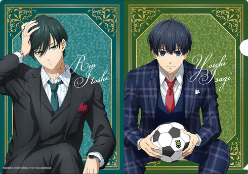 『ブルーロック』−玉座− クリアファイル 潔世一&糸師凛