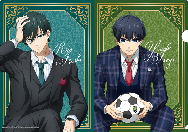 『ブルーロック』−玉座− クリアファイル 潔世一&糸師凛