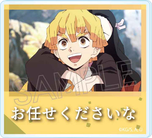 『鬼滅の刃』回転クリップスタンド 無限列車編 我妻善逸