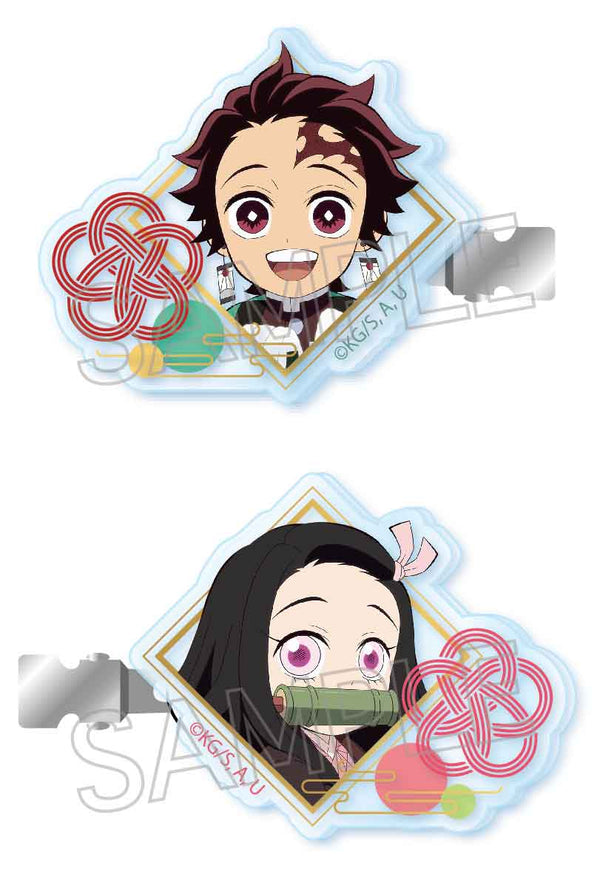 『鬼滅の刃』街道歩きシリーズ 前髪クリップ 竈門炭治郎&竈門禰豆子