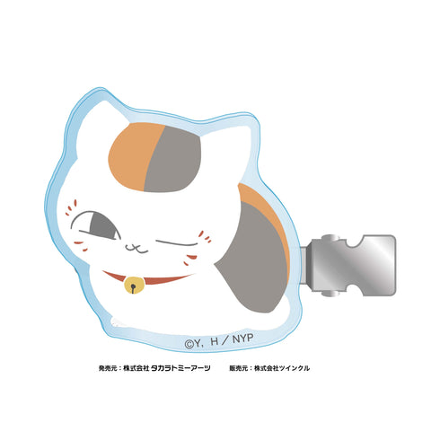 『夏目友人帳』前髪クリップ アクリル A (ウインク&歩き)