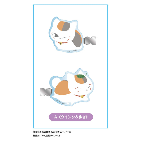 『夏目友人帳』前髪クリップ アクリル A (ウインク&歩き)