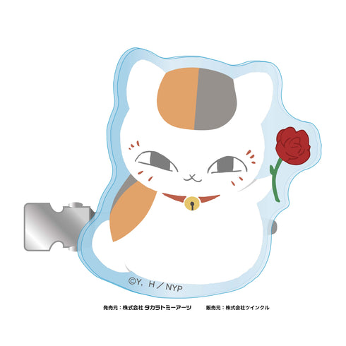 『夏目友人帳』前髪クリップ アクリル B (クッキー&バラ)