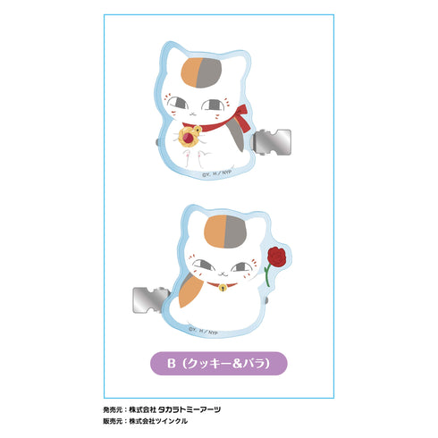 『夏目友人帳』前髪クリップ アクリル B (クッキー&バラ)