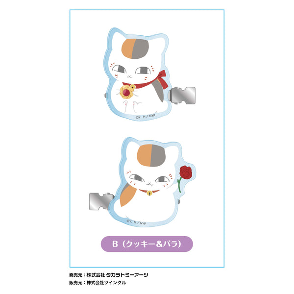 『夏目友人帳』前髪クリップ アクリル B (クッキー&バラ)