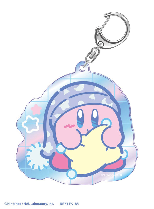 『星のカービィ』カービィ・スイートドリームス オーロラアクリルキーホルダー C おやすみのじゅんび
