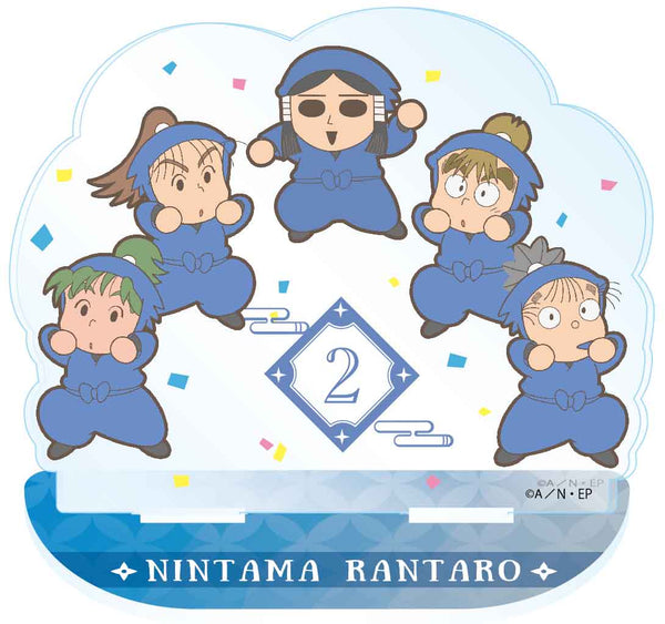 『忍たま乱太郎』アクリルスタンド みんなで応援の段 二年生