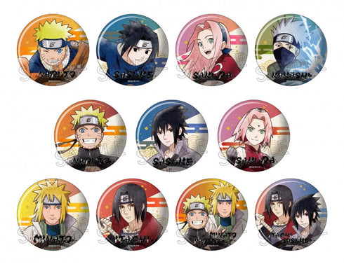 『NARUTO-ナルト-疾風伝』缶バッジ -忍の軌跡- BOX(11個入)