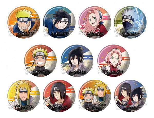 『NARUTO-ナルト-疾風伝』缶バッジ -忍の軌跡- BOX(11個入)