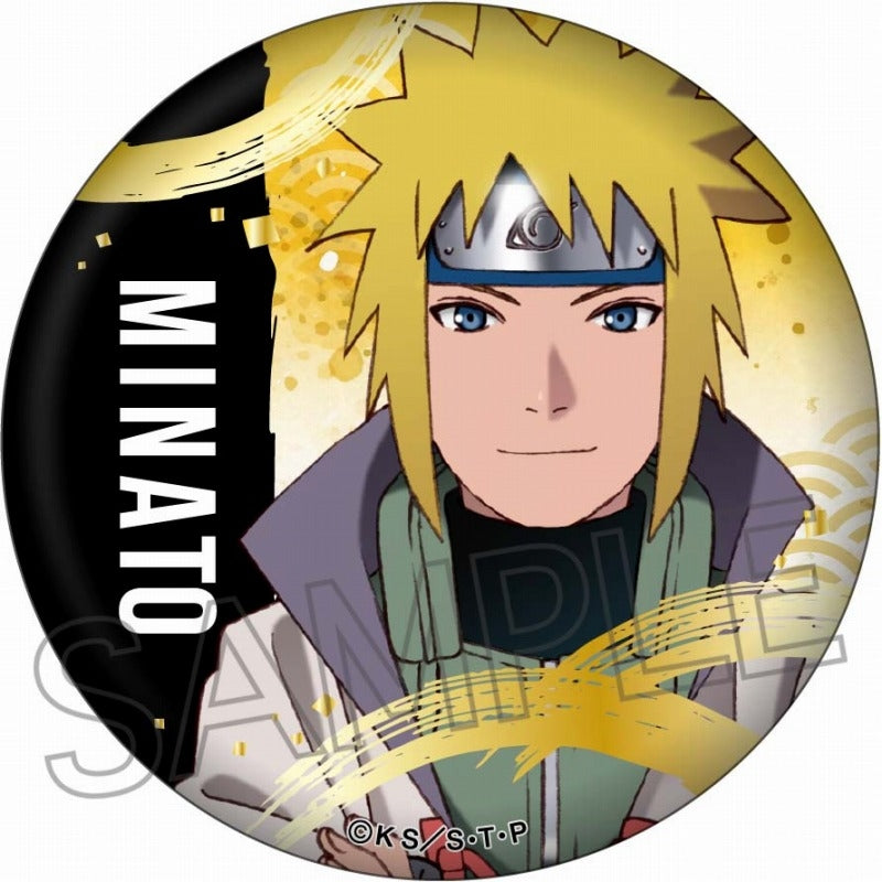 NARUTO-ナルト-疾風伝』箔押し缶バッジ 波風ミナト – Anime Store JP